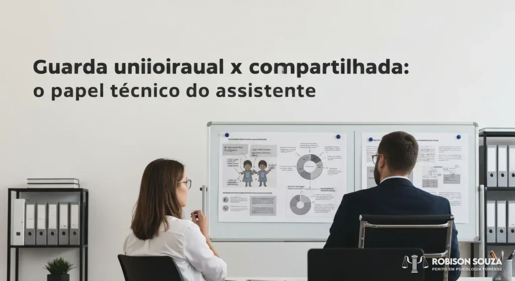 Guarda Unilateral x Compartilhada: o Papel Técnico do Assistente - Robison Souza - Psicólogo Jurídico Guarda Unilateral x Compartilhada: o Papel Técnico do Assistente