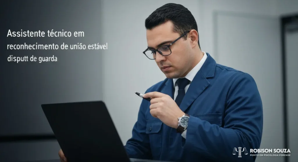 Assistente Técnico em Ação de Reconhecimento de União Estável com Disputa de Guarda - Robison Souza - Psicólogo Jurídico Assistente Técnico em Ação de Reconhecimento de União Estável com Disputa de Guarda