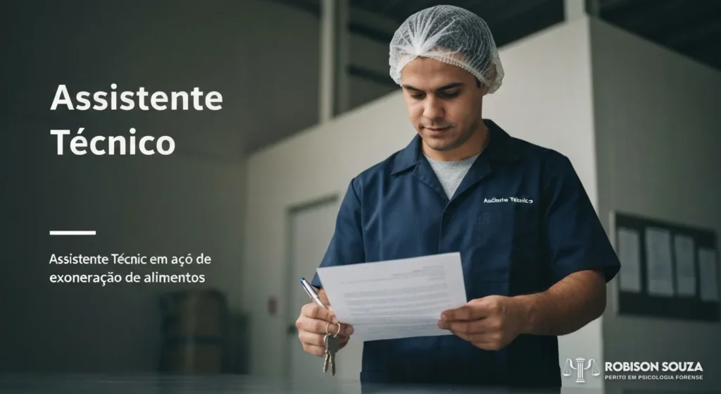 Assistente Técnico em Ação de Exoneração de Alimentos - Robison Souza - Psicólogo Jurídico Assistente Técnico em Ação de Exoneração de Alimentos